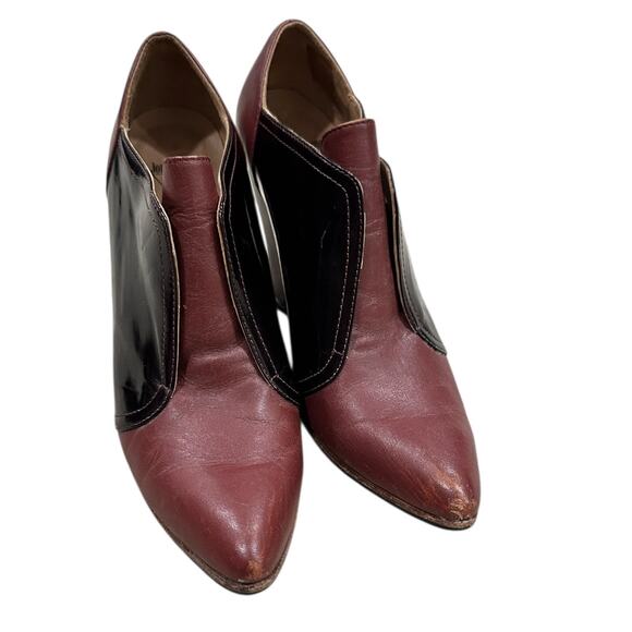 John Fluevog Danni Peruvian Leather Heels - Picture 7 of 11